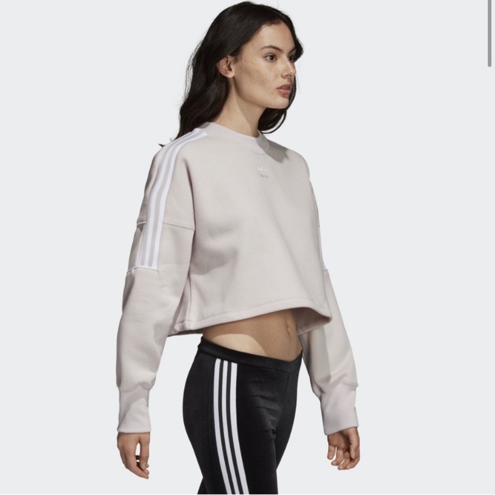 ADIDAS CROPPED SWEATSHIRT